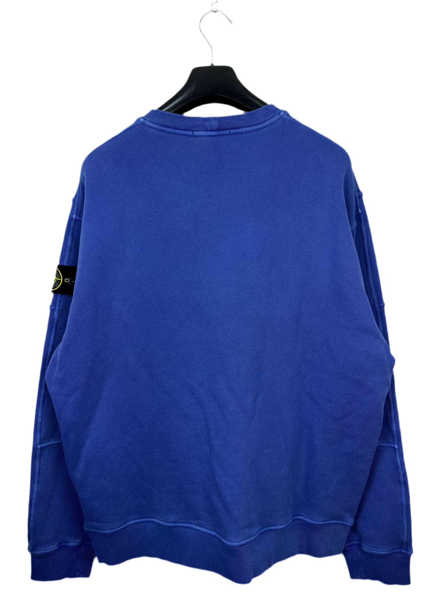 Felpa blu Stone Island (nuova con cartellino) - Taglia L