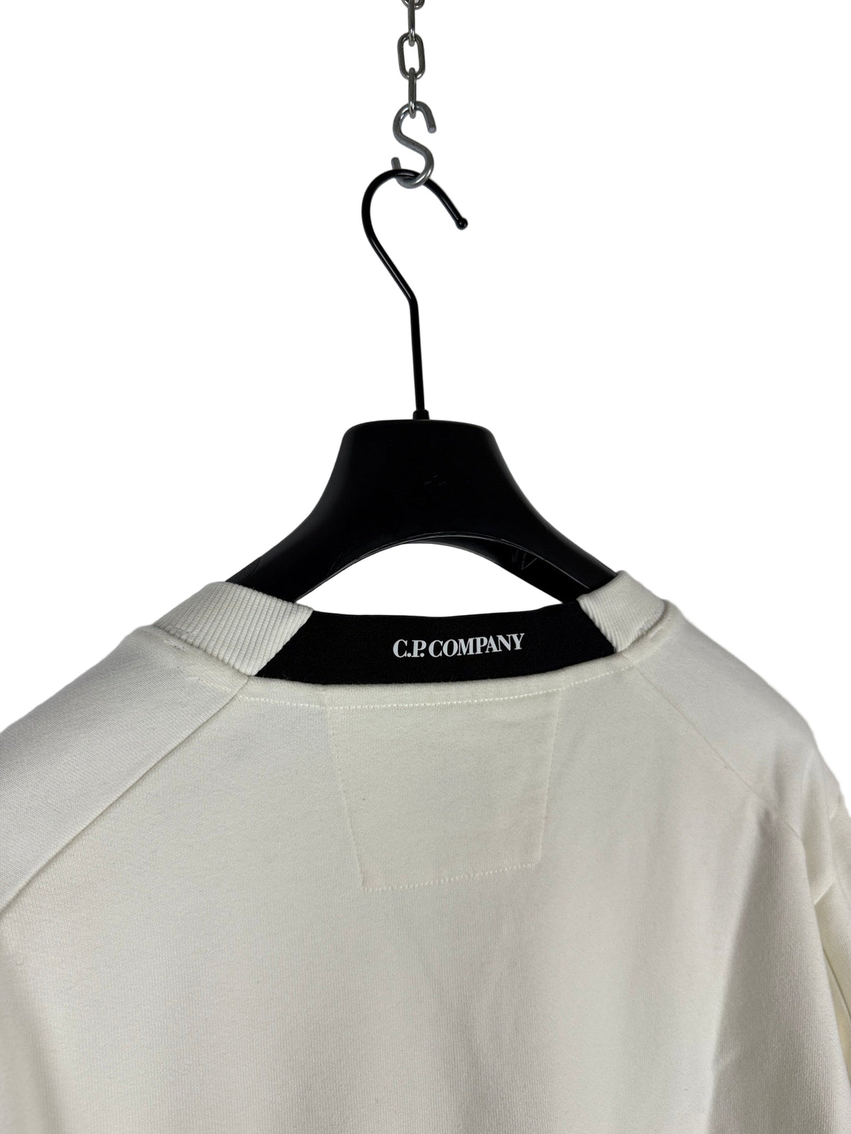 Felpa bianca C.P. Company (nuova con cartellino) - Taglia XXL