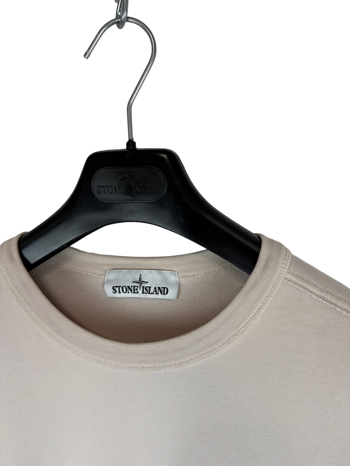 Felpa bianco panna Stone Island - Taglia M