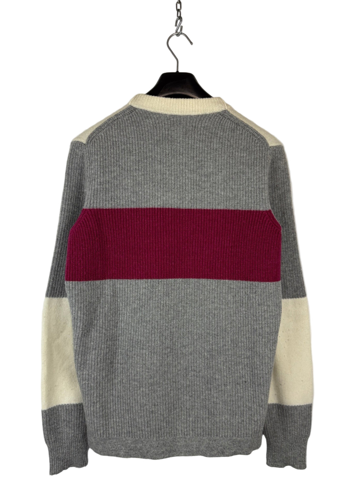 Maglione in lana con logo ricamato Stone Island - Taglia M
