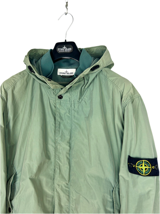 Giacca verde Stone Island "Micro Reps" - Taglia XXXL