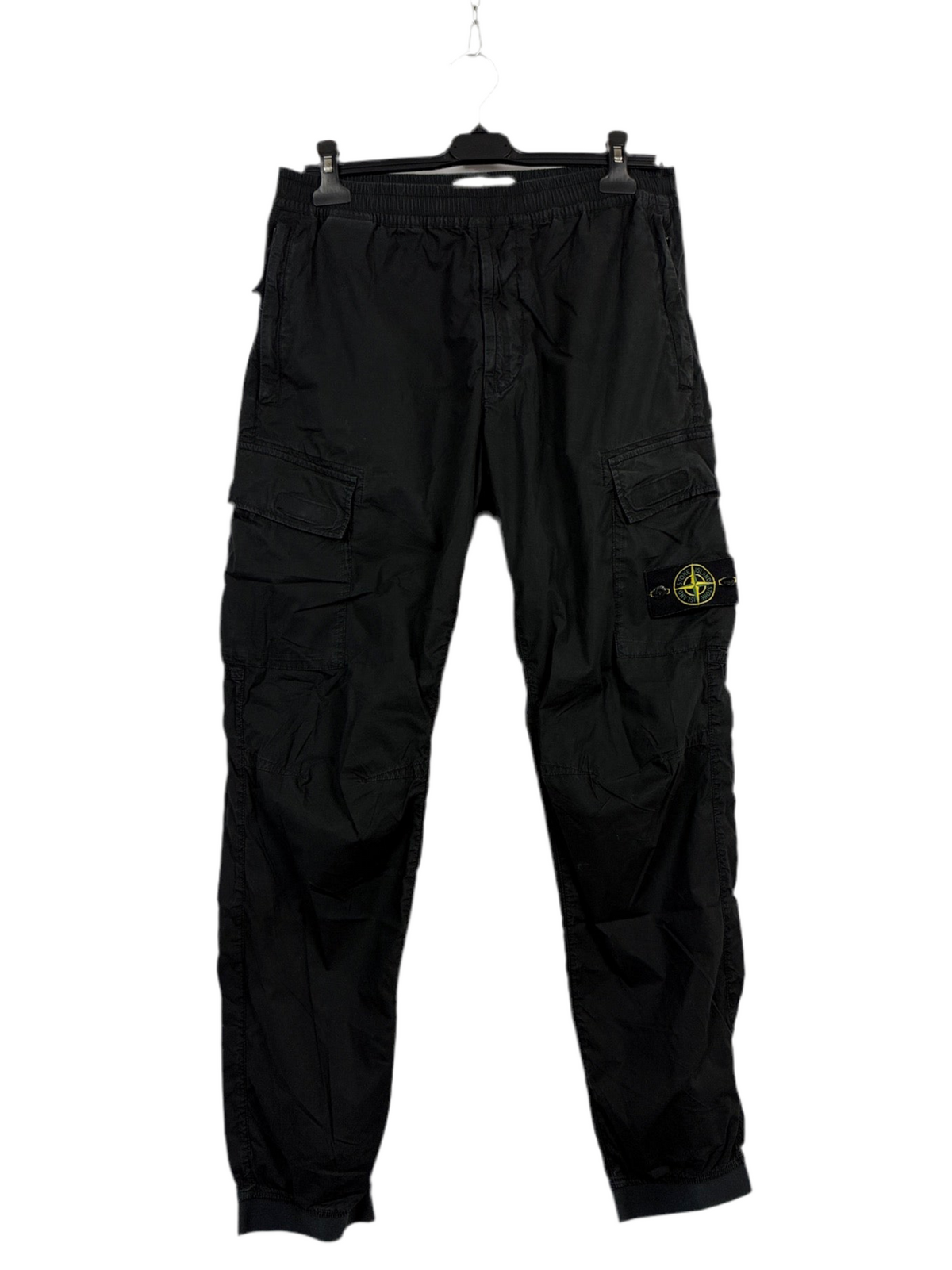 Pantaloni cargo neri Stone Island - Taglia W32