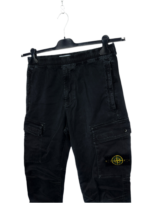 Pantaloni cargo neri Stone Island - Taglia W29