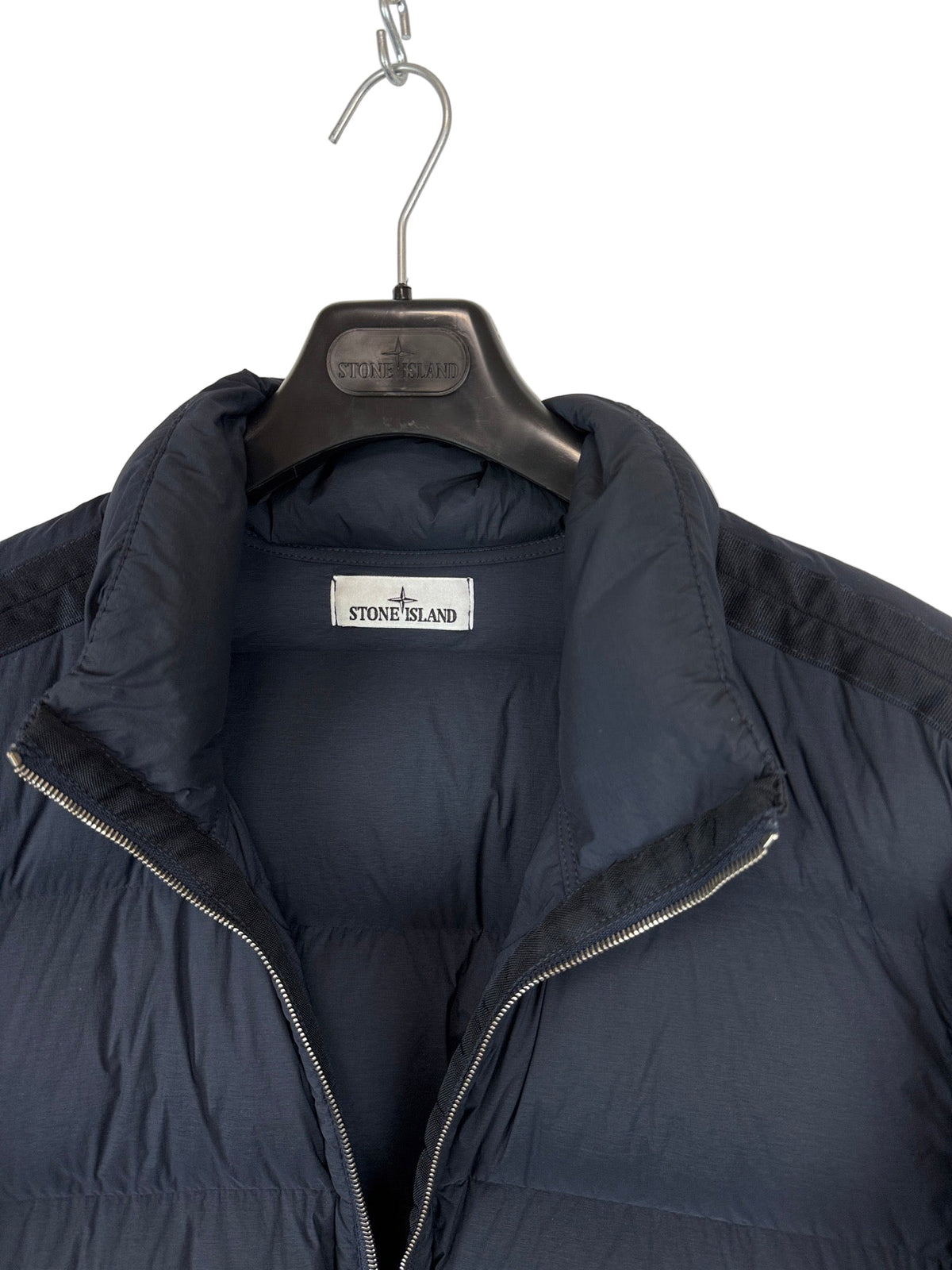 Giacca blu navy Seamless Tunnel Nylon Down-TC Stone Island - Taglia L