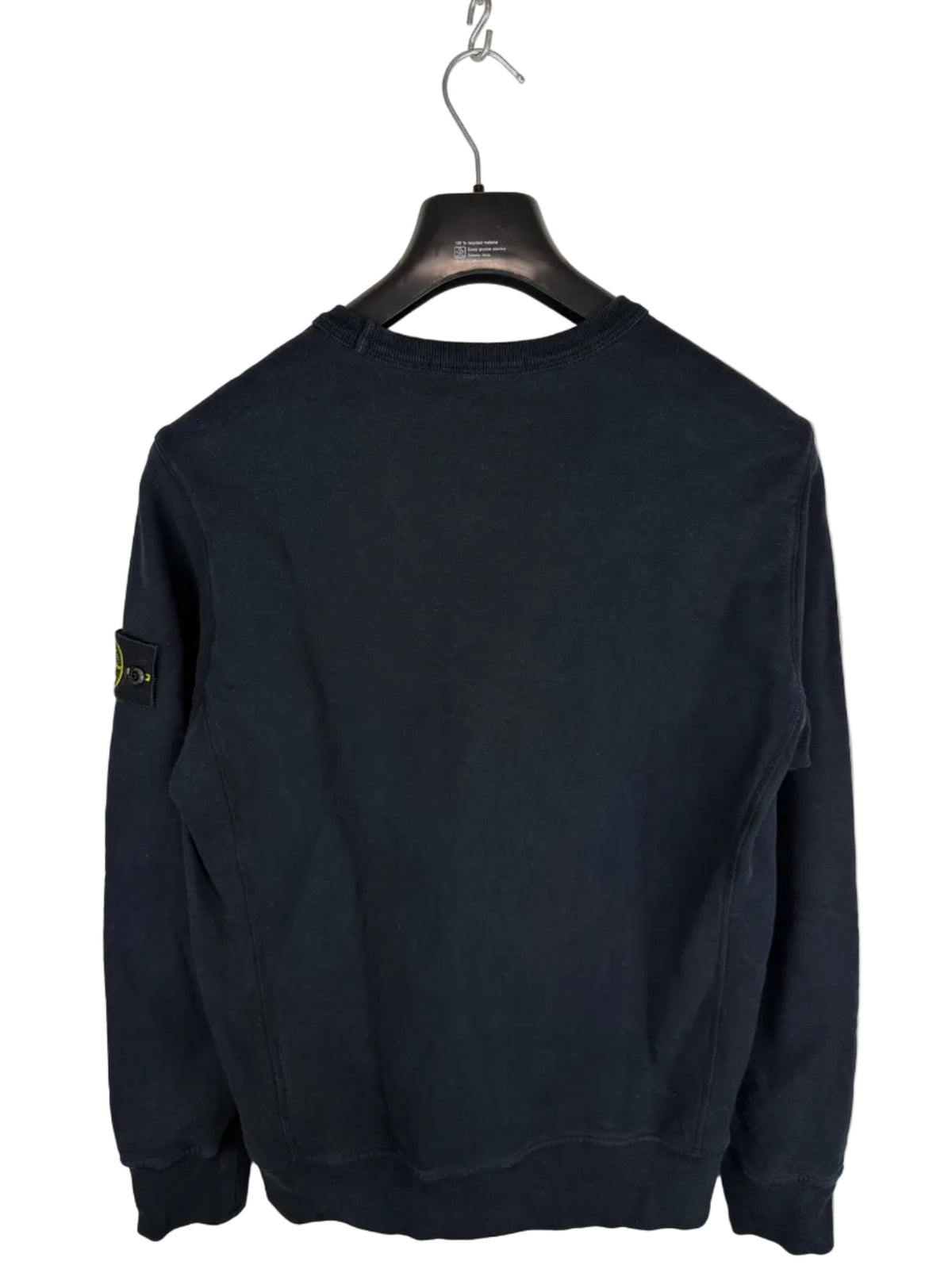 Felpa blu navy foderata Stone Island - Taglia M - foto 5