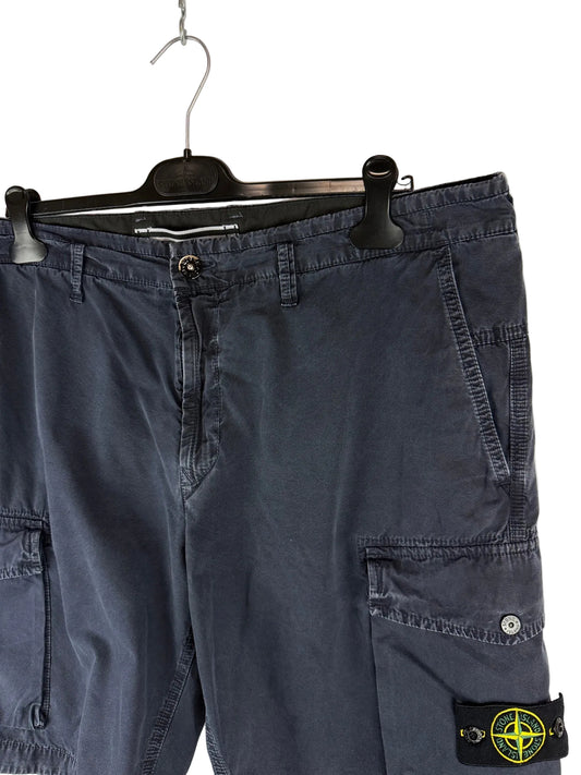 Pantaloncini cargo grigi Stone Island - Taglia W40