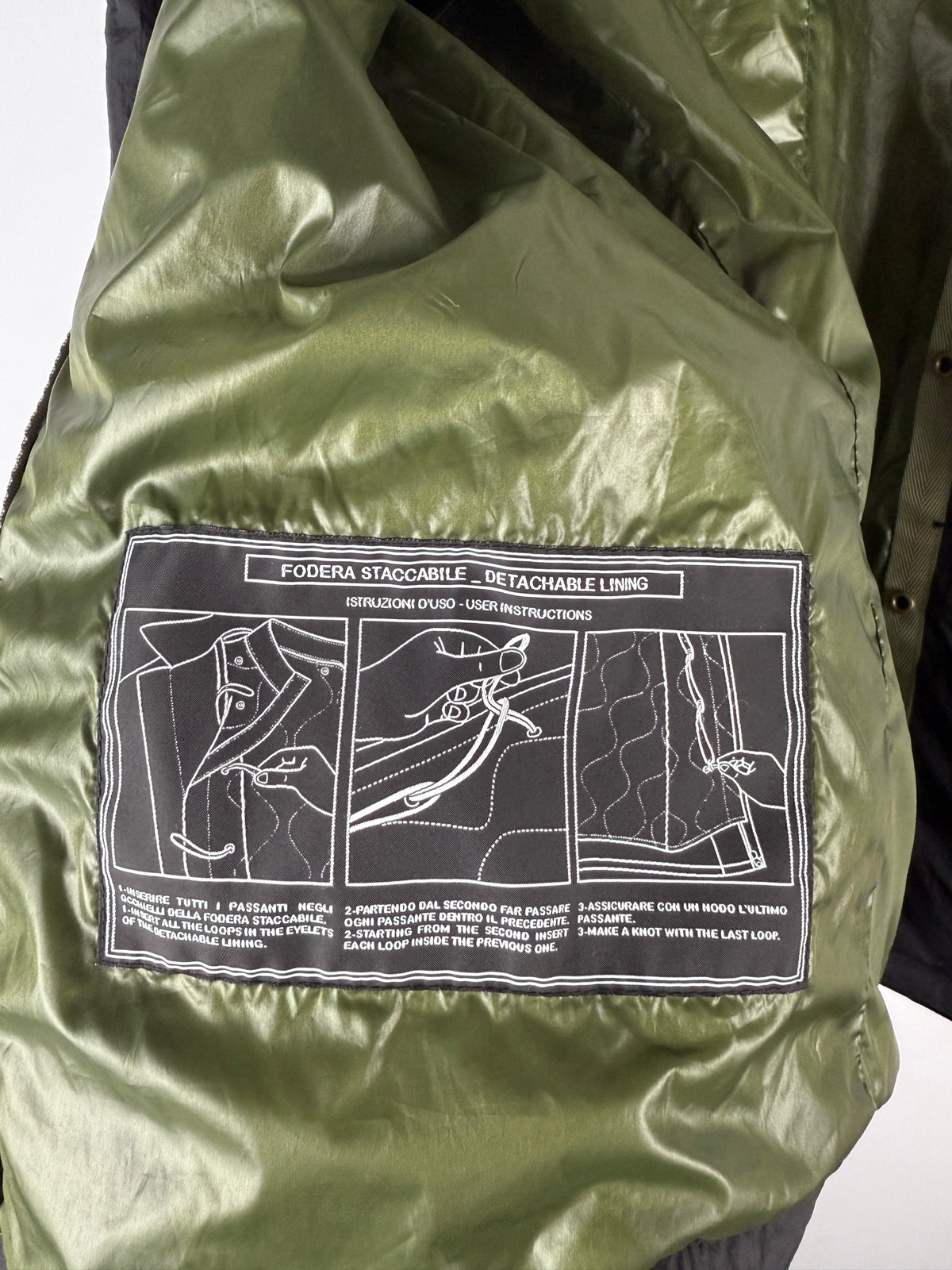 Giacca interna imbottita in mesh Stone Island - Taglia M