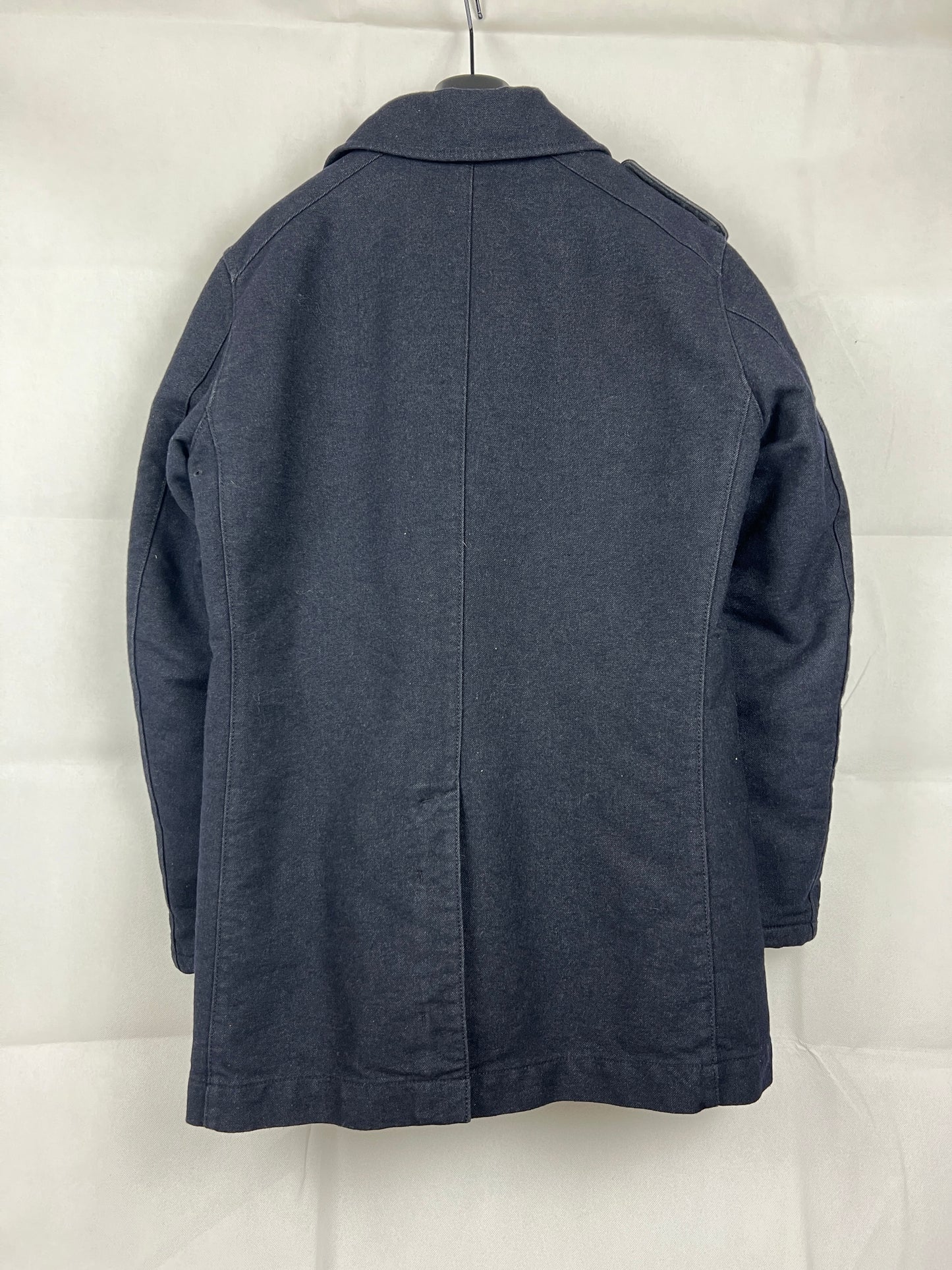 Cappotto in lana Saia Doppia Faccia blu navy Stone Island - Taglia L