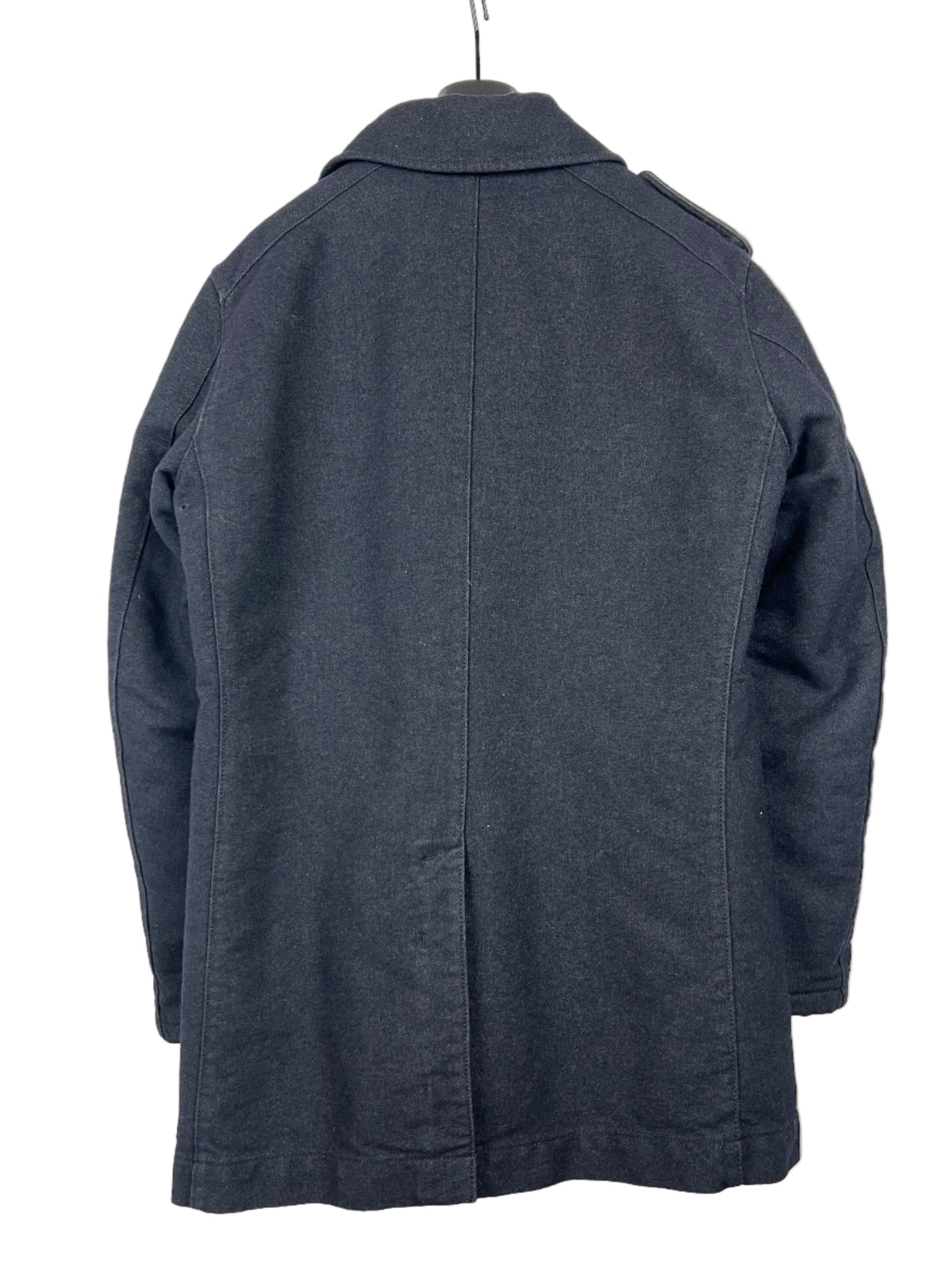 Cappotto in lana Saia Doppia Faccia blu navy Stone Island - Taglia L