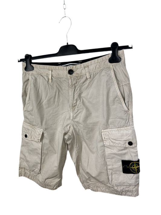 Pantaloncini cargo grigi Stone Island - Taglia W31