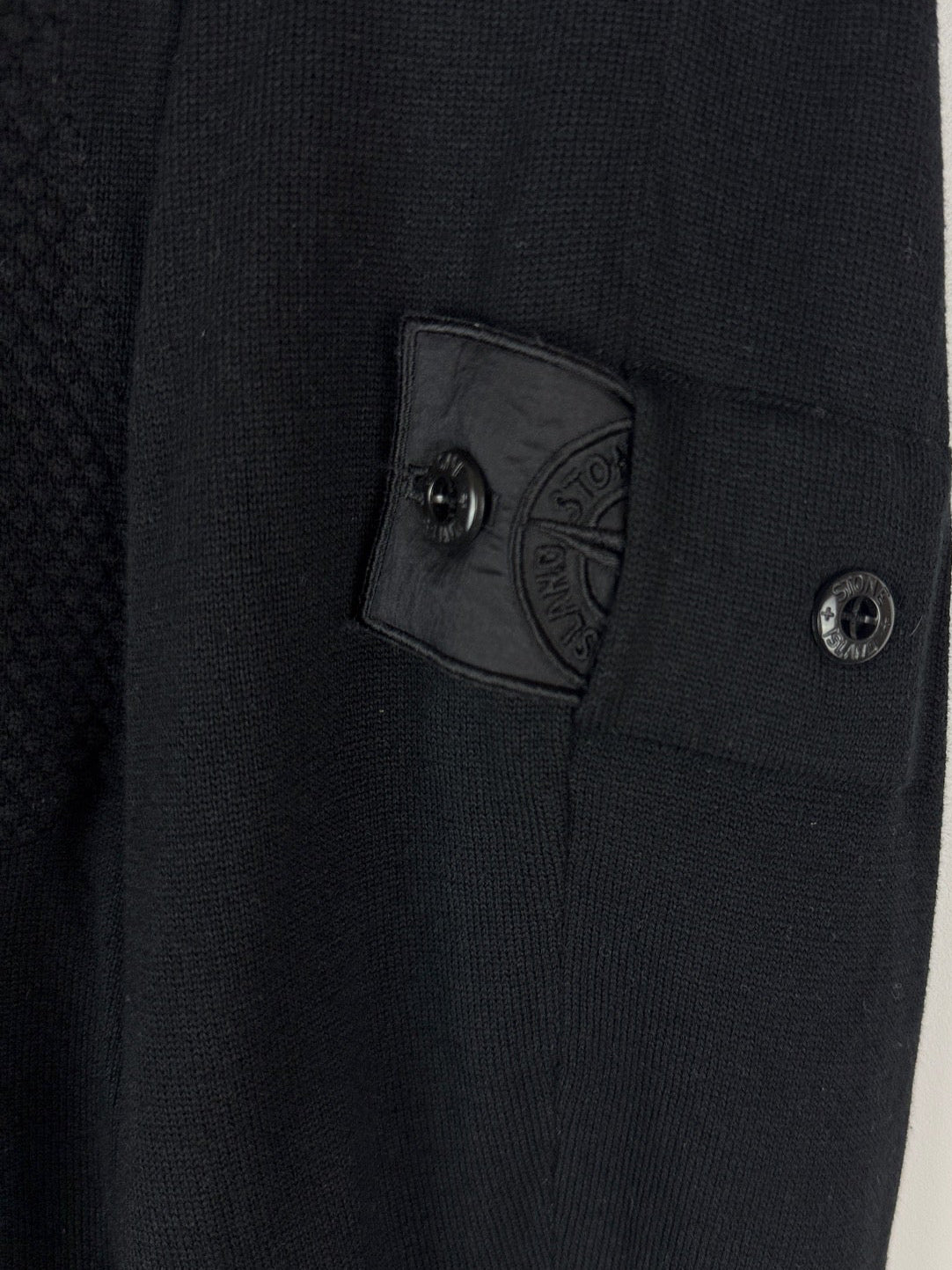 Maglione nero Stone Island Shadow Project - Taglia S