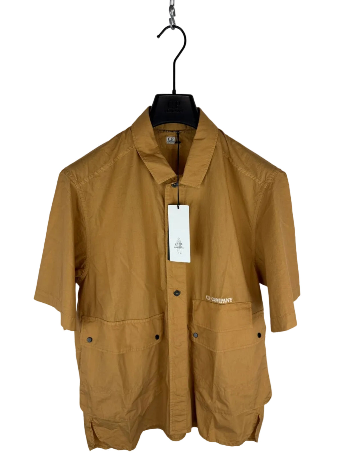 Camicia arancione con taschino sul petto C.P. Company (nuova con cartellino) - Taglia L