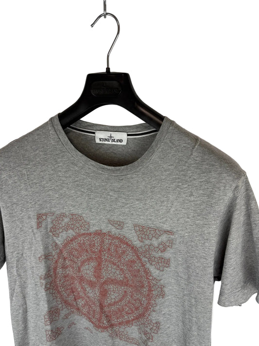 T-shirt grigia Stone Island - Taglia M