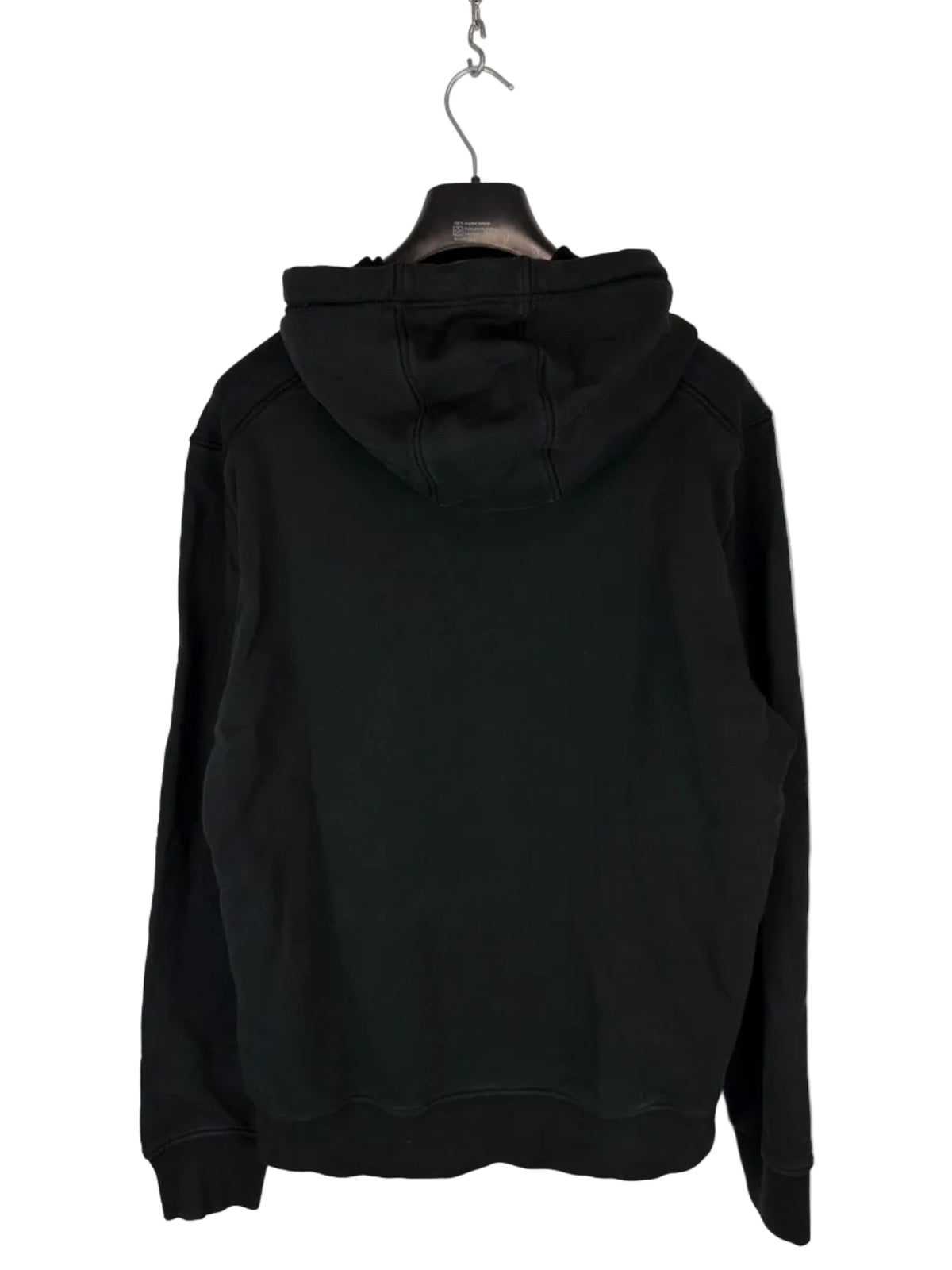 Felpa nera con cappuccio Stone Island - Taglia L