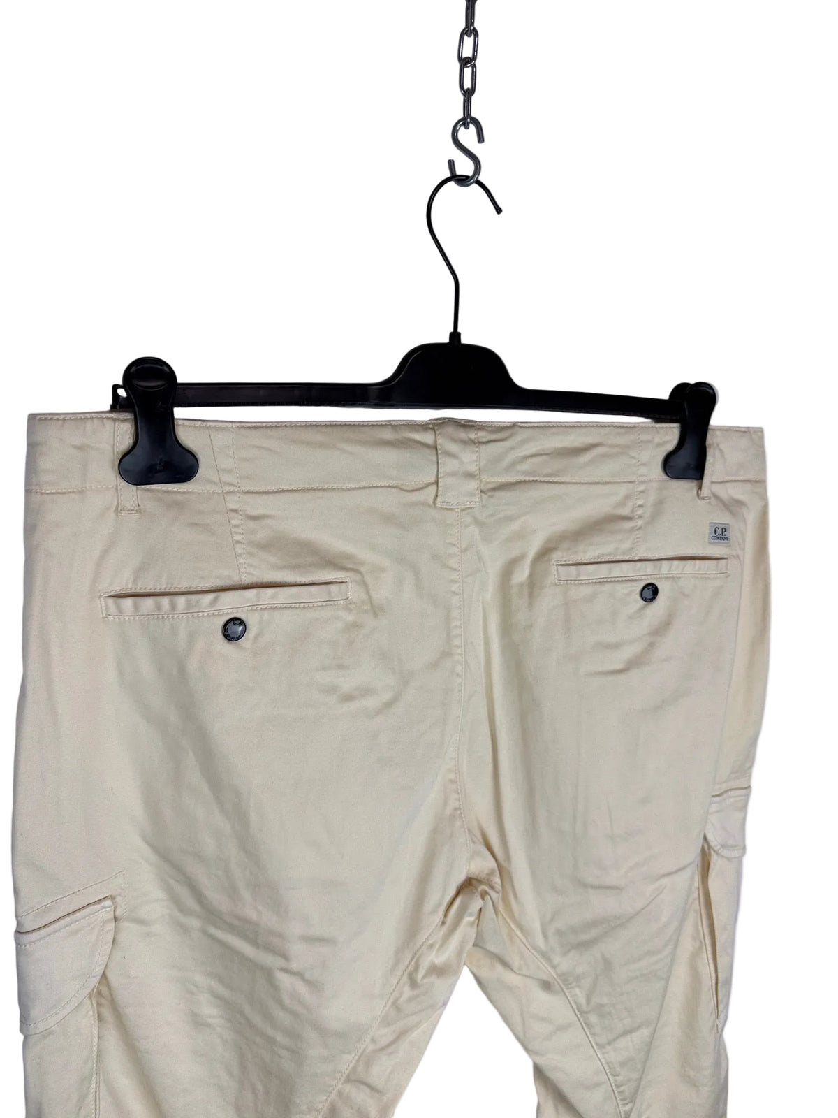 Pantaloni cargo bianco-panna C.P. Company (nuovi con cartellino) - Taglia W38