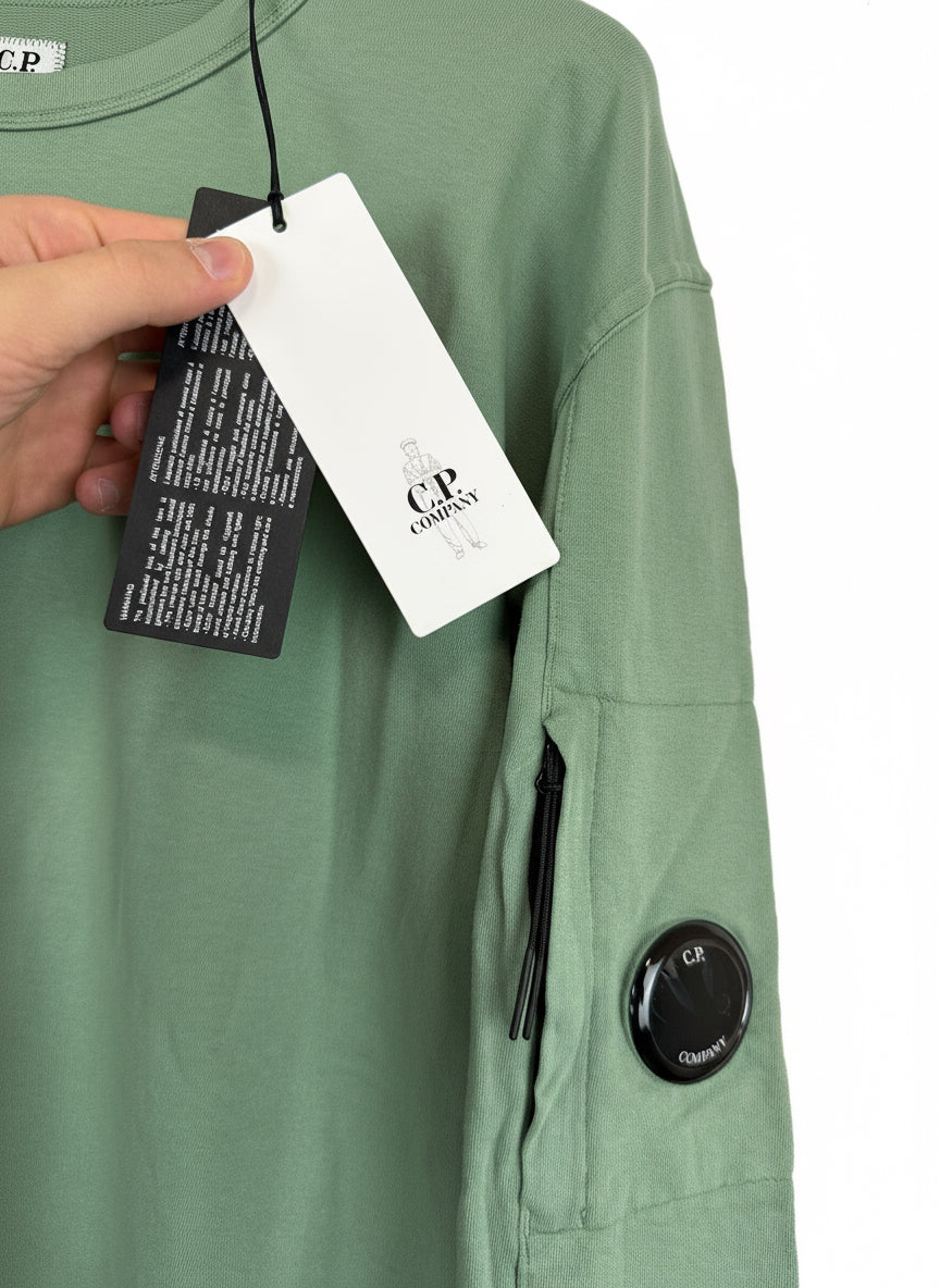 Felpa verde C.P. Company (nuova con cartellino) - Taglia 3XL