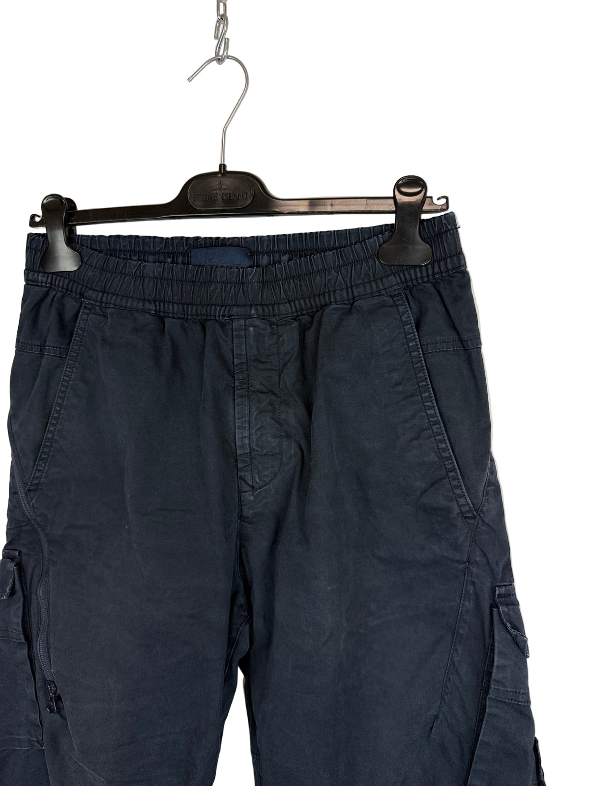 Pantaloni cargo blu navy Ghost Stone Island - Taglia 44