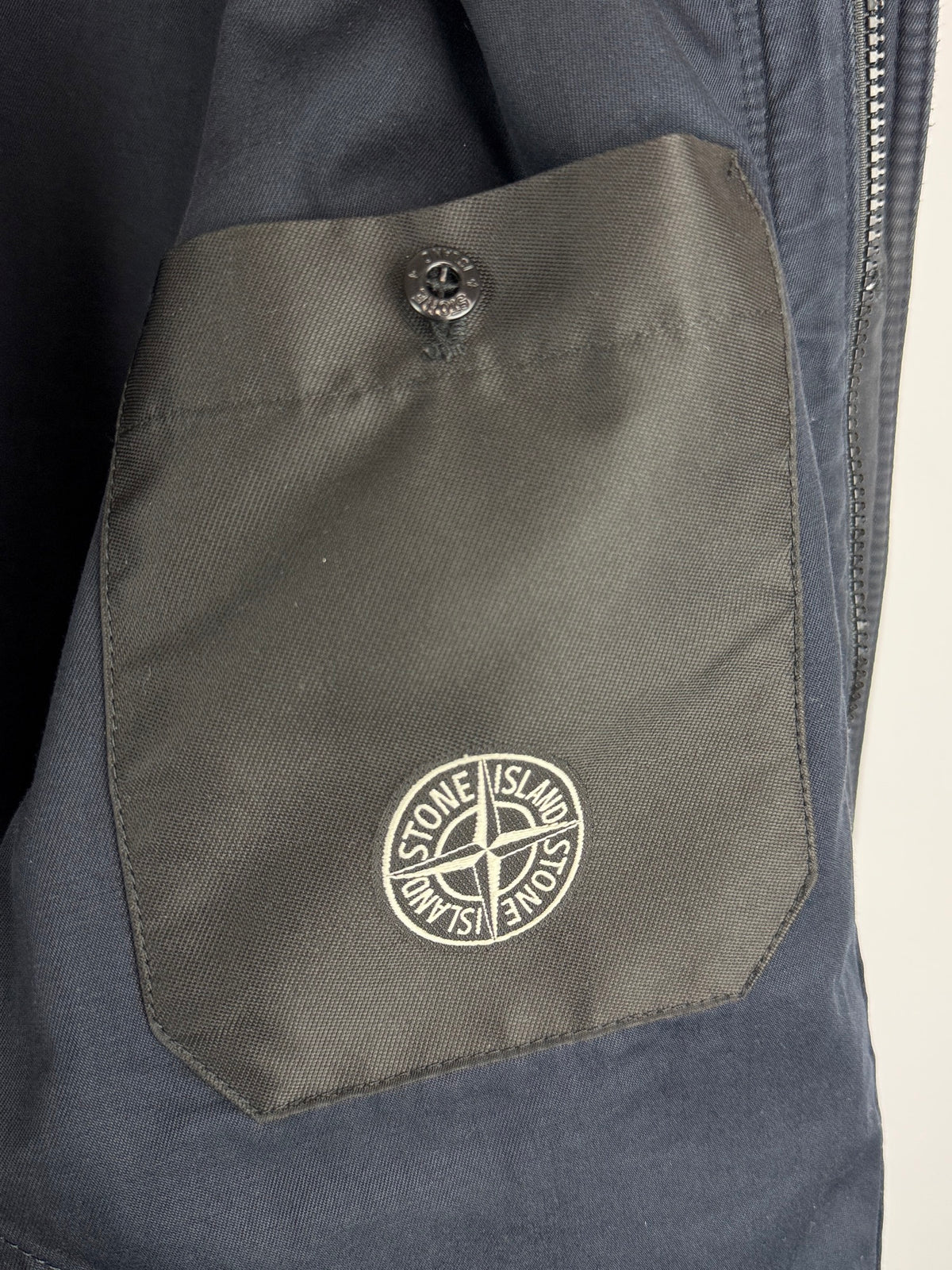 Giacca Montgomery Panno Speciale Mussola Gommata Stone Island - Taglia 3XL