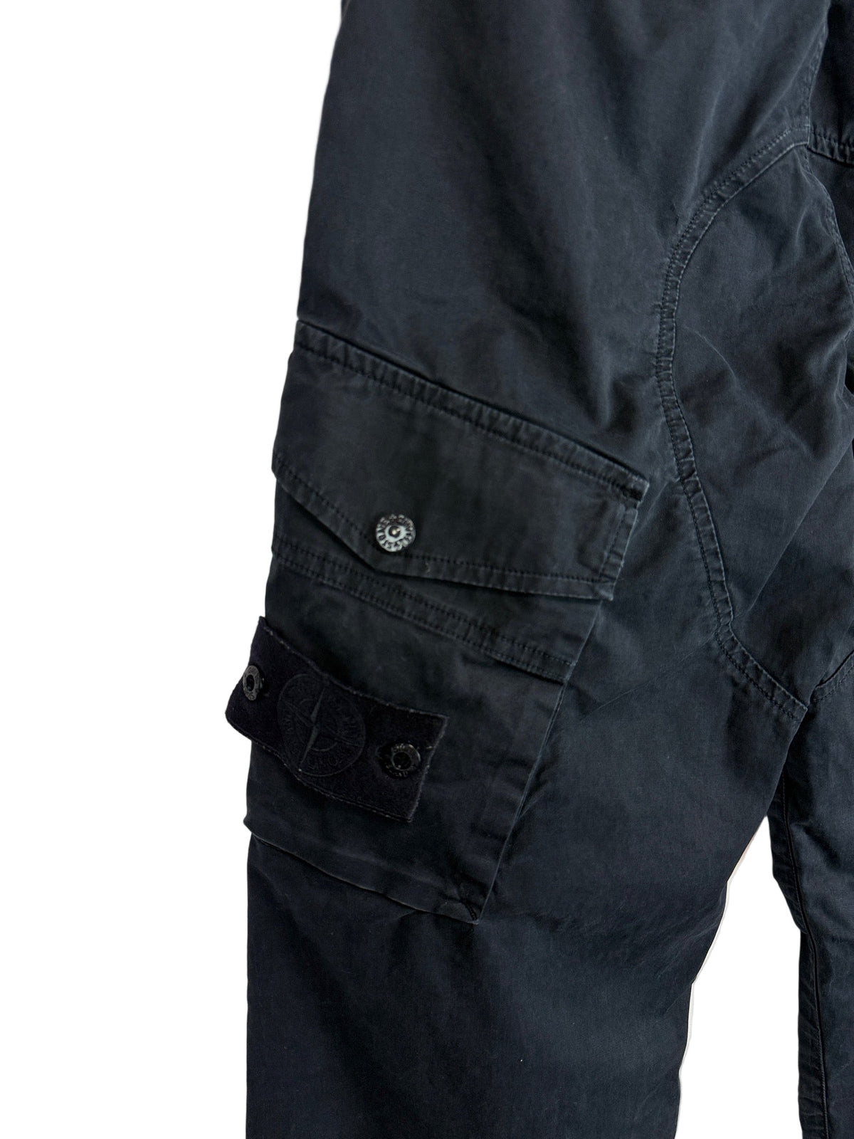 Pantaloni cargo blu navy Ghost Stone Island - Taglia 44