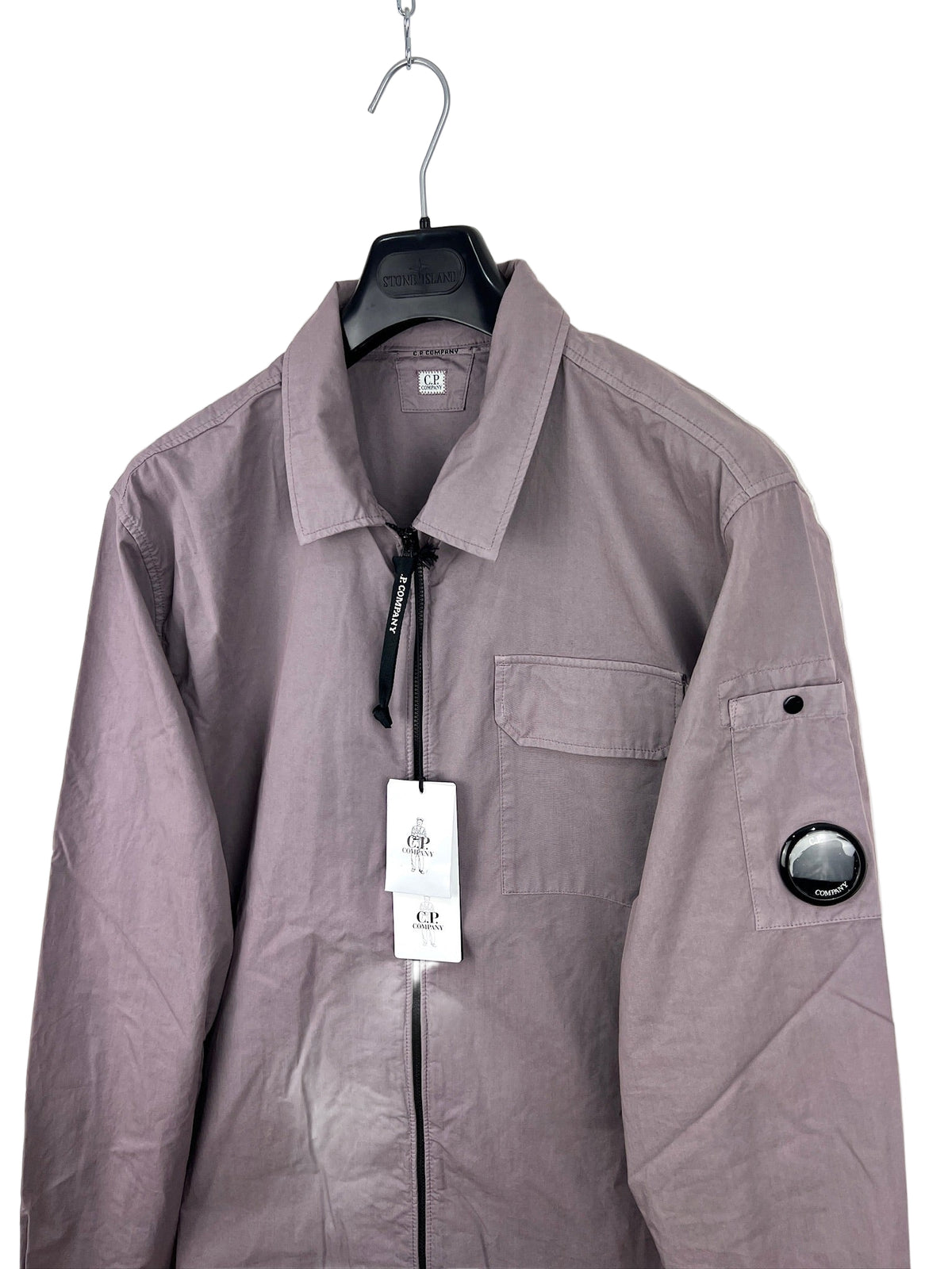 Overshirt viola C.P. Company (nuova con cartellino) - Taglia XL