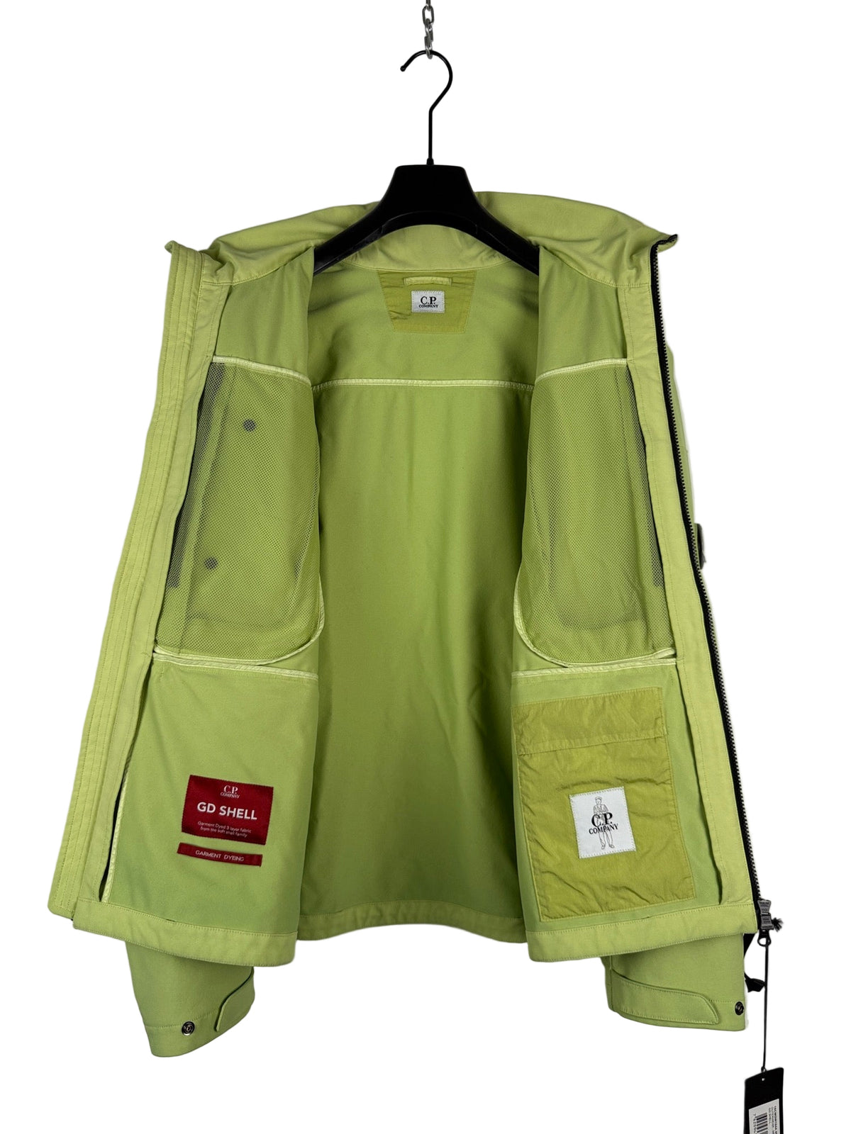 Giacca GD Shell verde lime C.P. Company (nuova con cartellino) - Taglia L