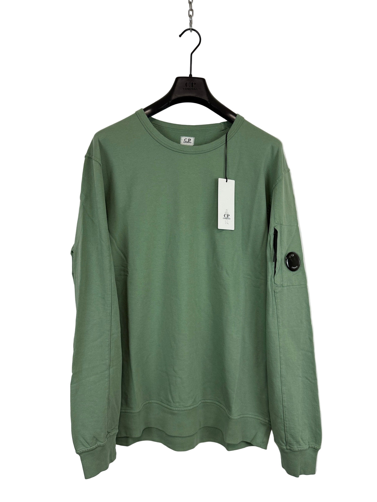 Felpa verde C.P. Company (nuova con cartellino) - Taglia 3XL