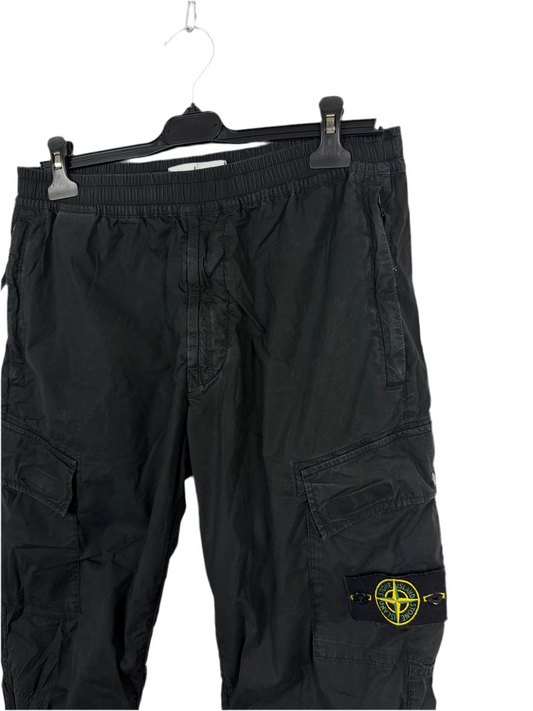 Pantaloni cargo neri Stone Island - Taglia W32