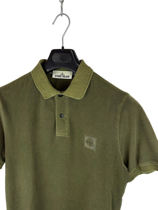 Polo verde Stone Island - Taglia M
