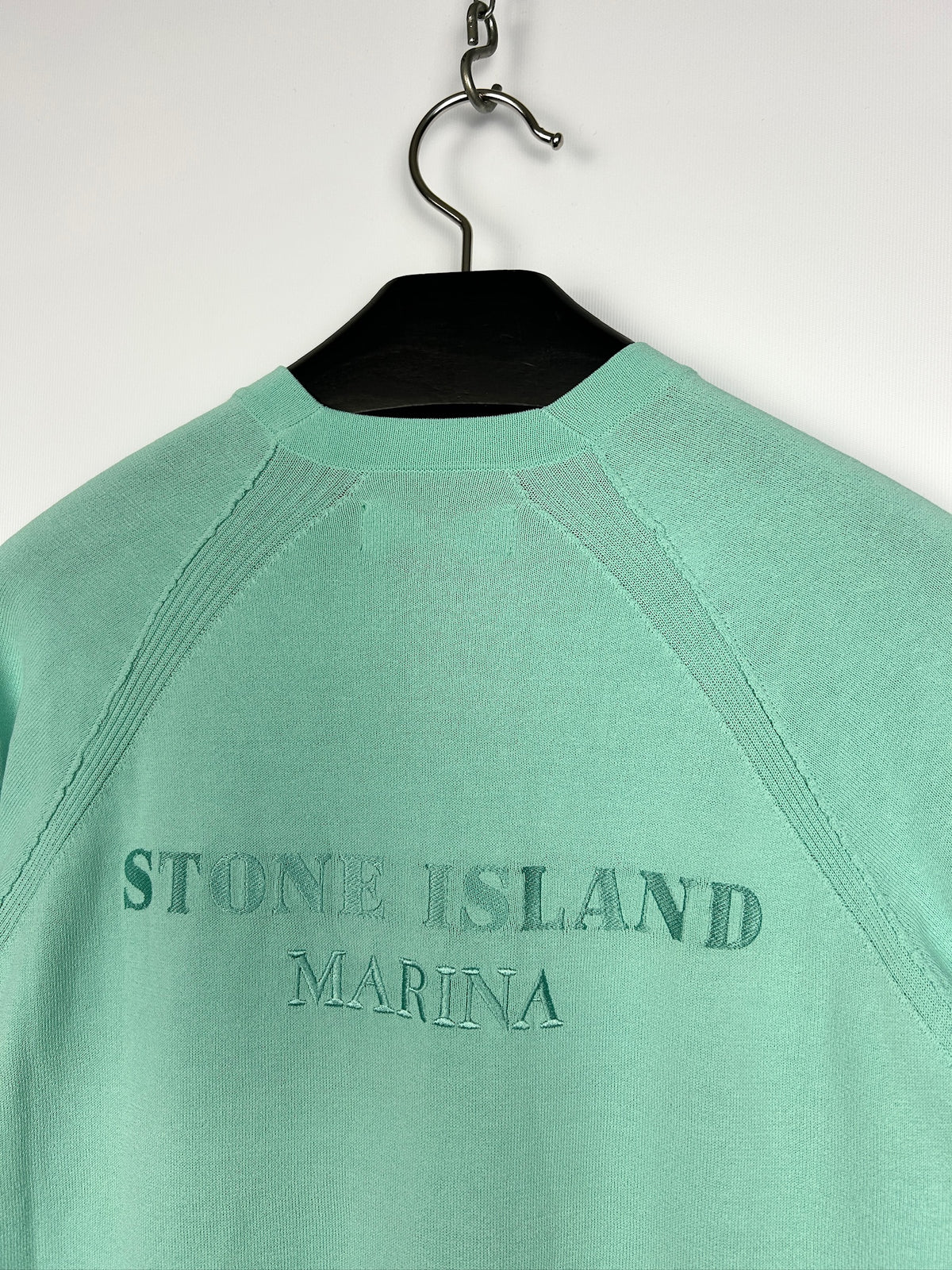 Maglione Marina verde menta Stone Island (nuovo con cartellino) - Taglia M