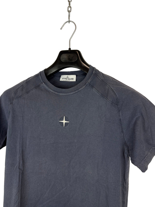 T-shirt blu con stampa Stone Island - Taglia Junior (14 anni, 170cm)