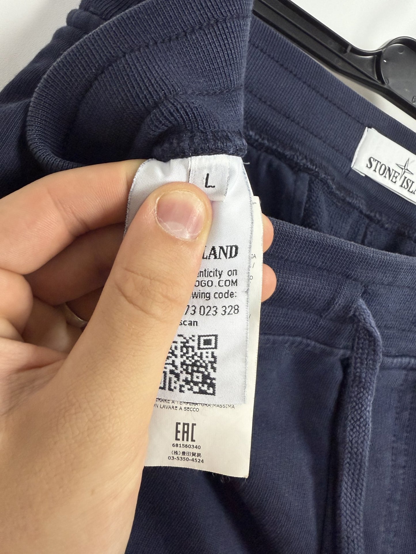 Pantaloni di tuta blu navy Stone Island - Taglia L