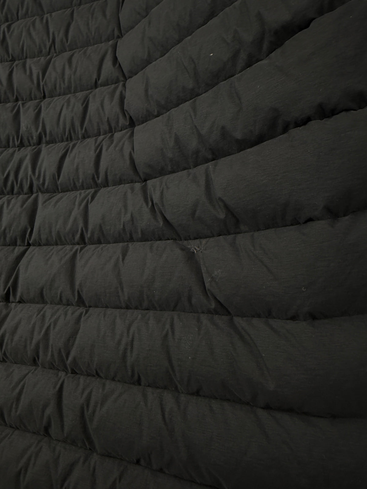 Giacca nera Loom Woven Down Chambers Stretch Nylon-TC Stone Island - Taglia M