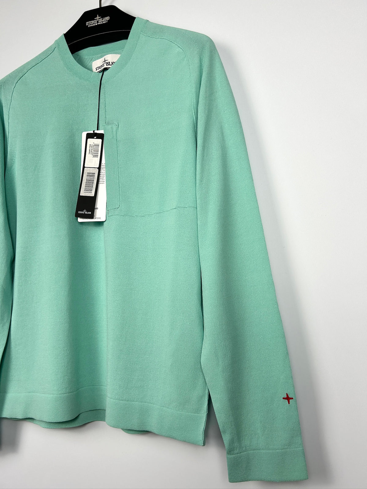 Maglione Marina verde menta Stone Island (nuovo con cartellino) - Taglia M