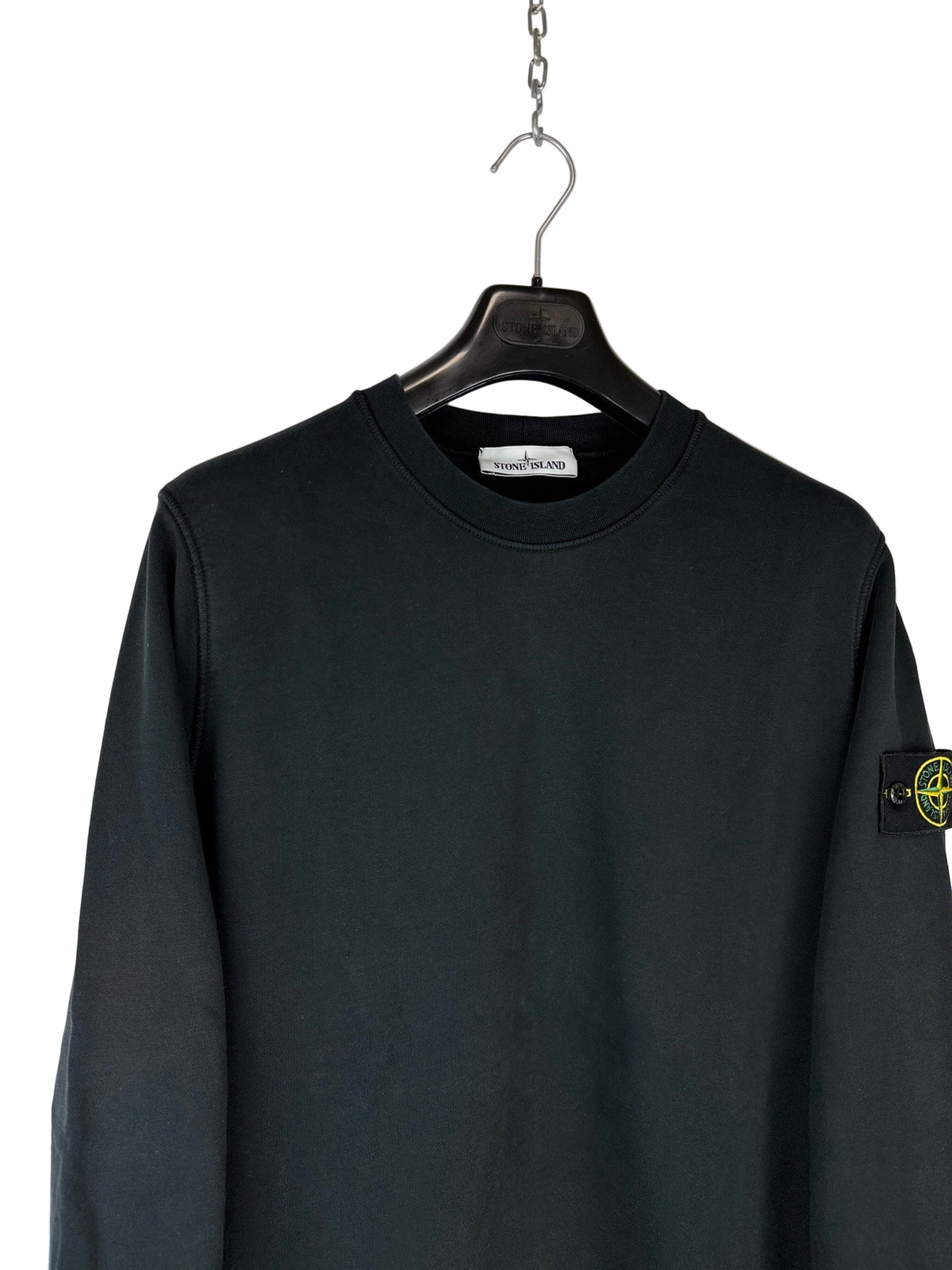 Felpa nera Stone Island - Taglia L
