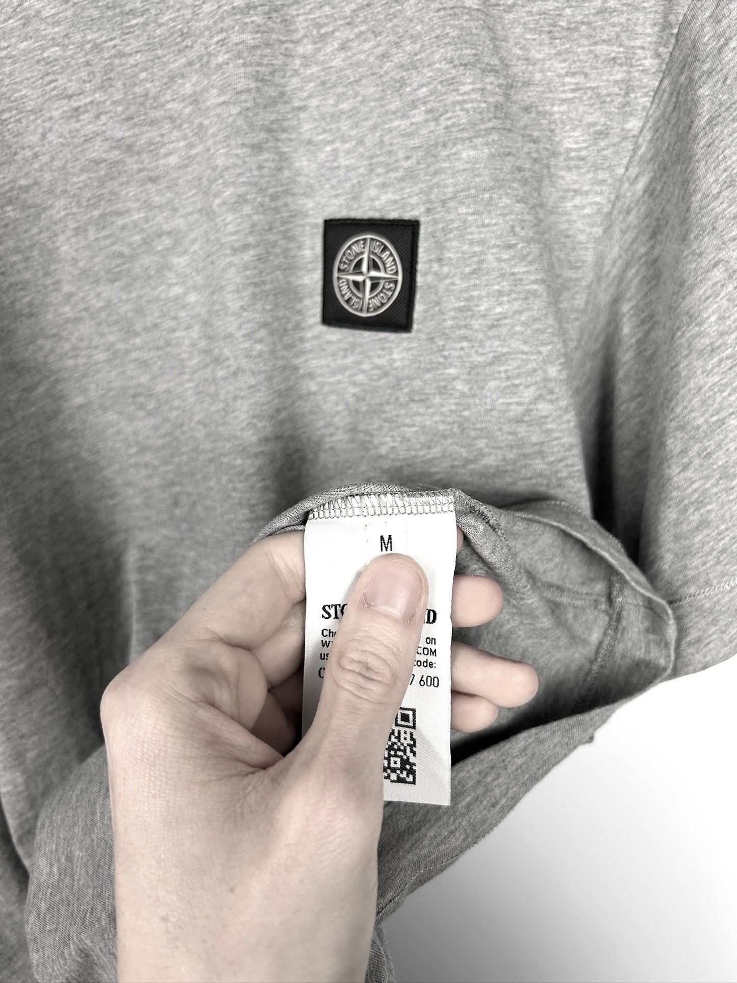 T-shirt grigia Stone Island - Taglia L