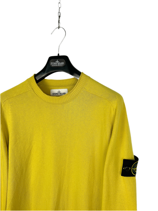 Maglione giallo senape Stone Island - Taglia M