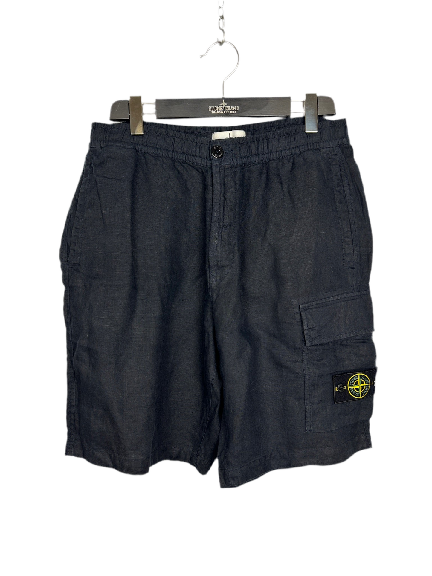 Pantaloncini di tuta neri Stone Island - Taglia W34