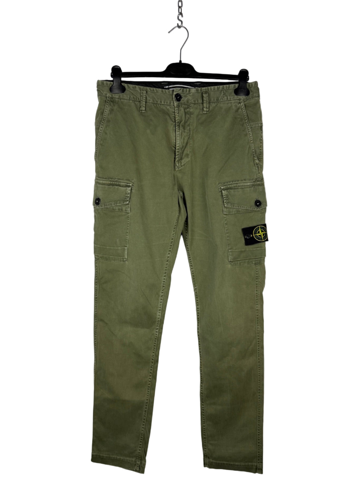 Pantaloni cargo verdi Stone Island - Taglia W31