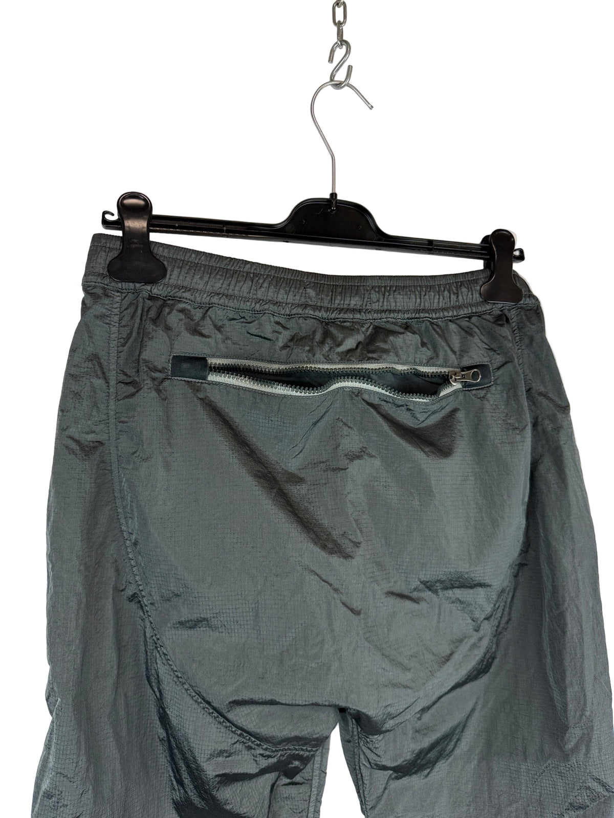 Pantaloni argentati in Nylon Metal Stone Island - Taglia S