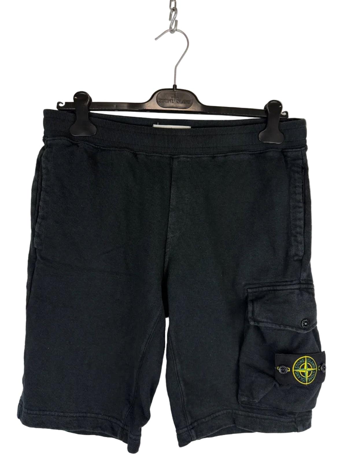 Pantaloncini di tuta neri Stone Island - Taglia M