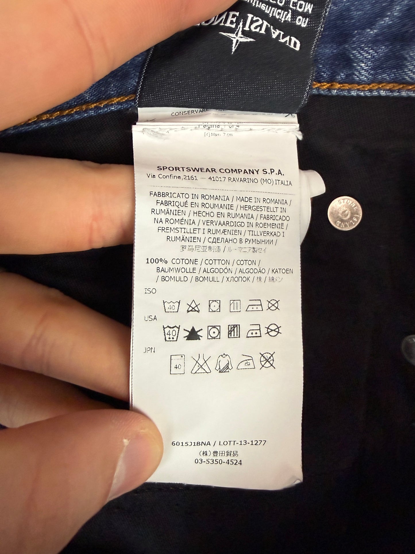 Jeans blu Stone Island - Taglia W31