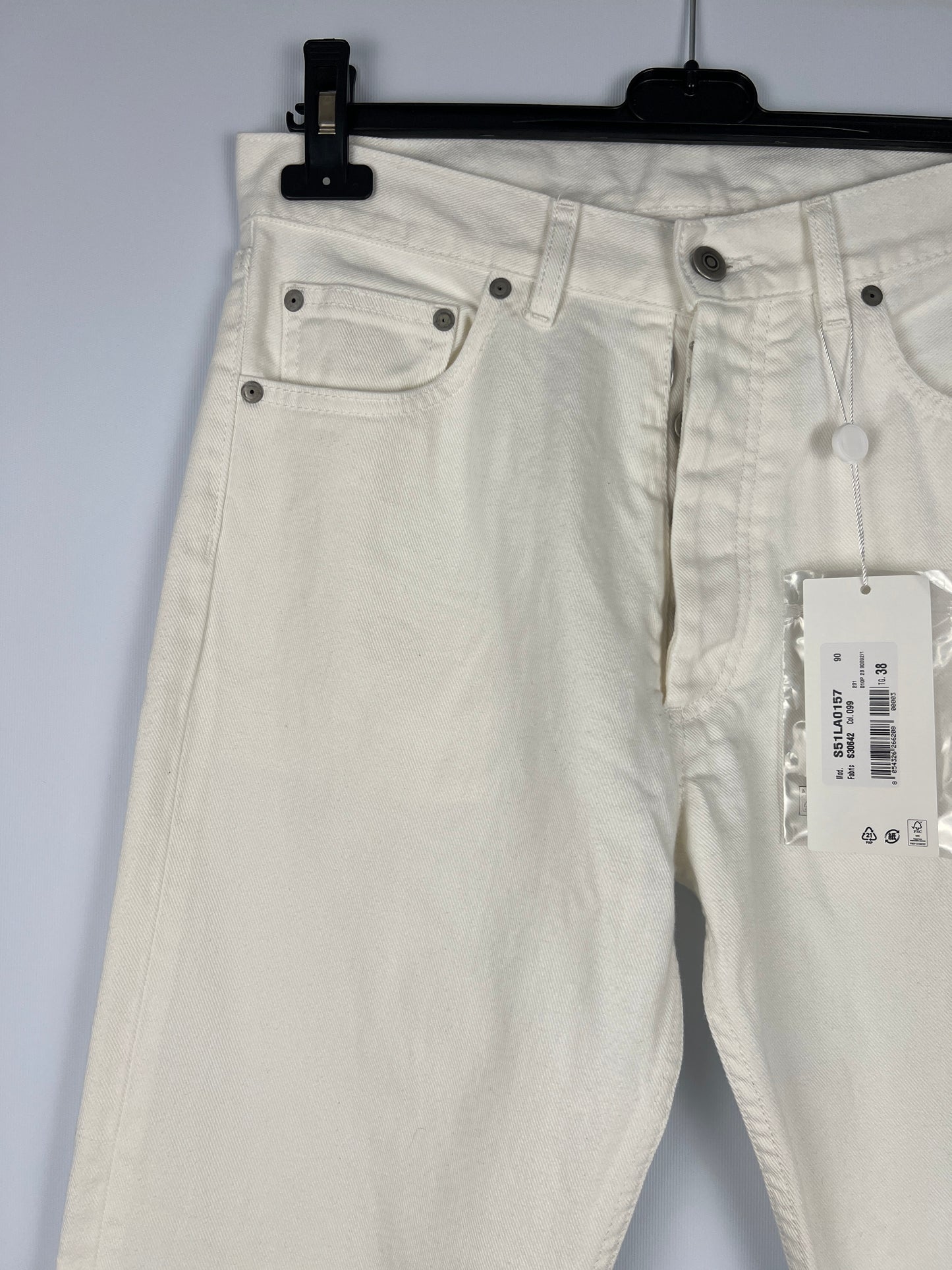 Jeans bianchi da donna Maison Martin Margiela (nuovi con cartellino) - Taglia 42