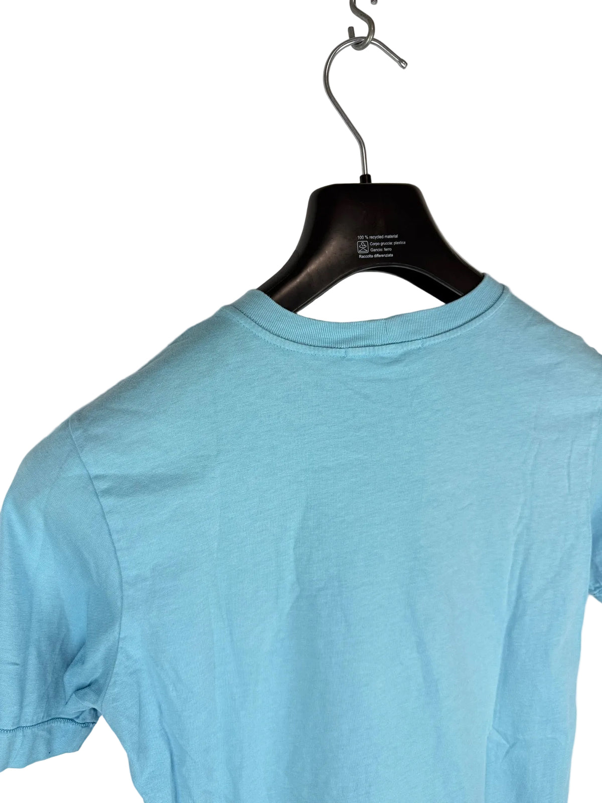 T-shirt azzurra Stone Island - Taglia Junior (12 anni, 156cm) - foto 6