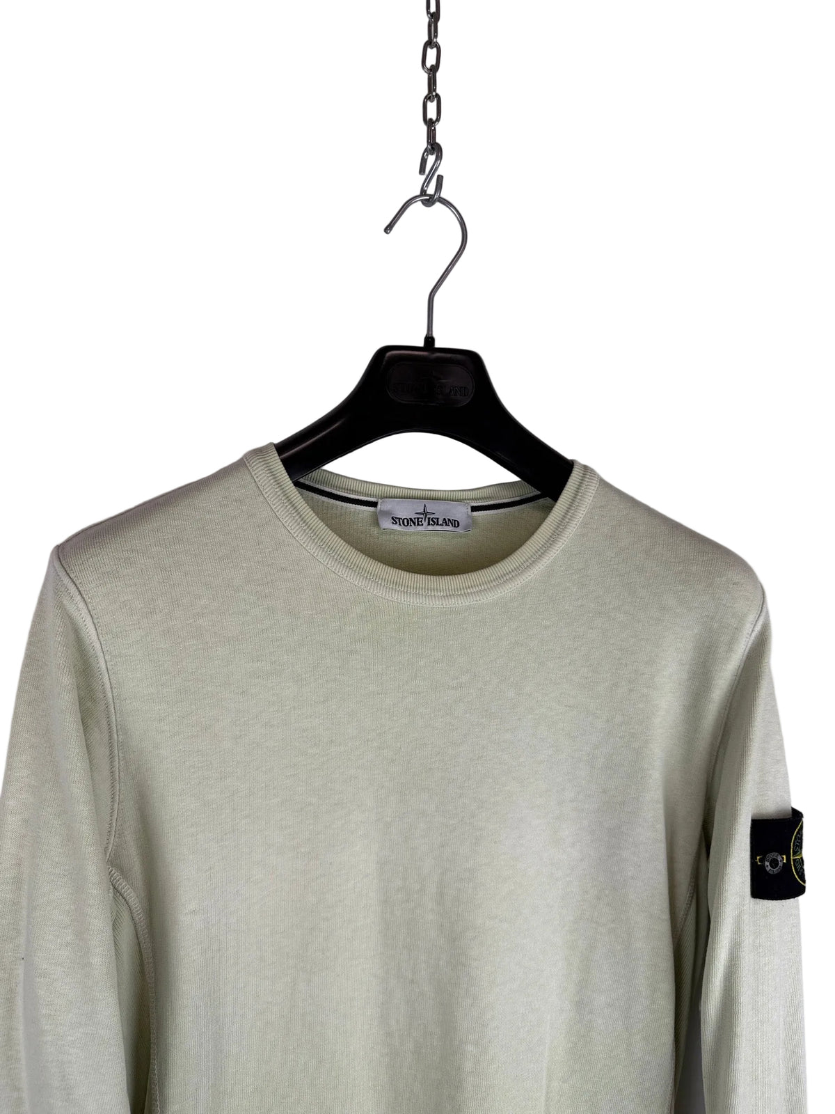 Felpa verde salvia Stone Island - Taglia S
