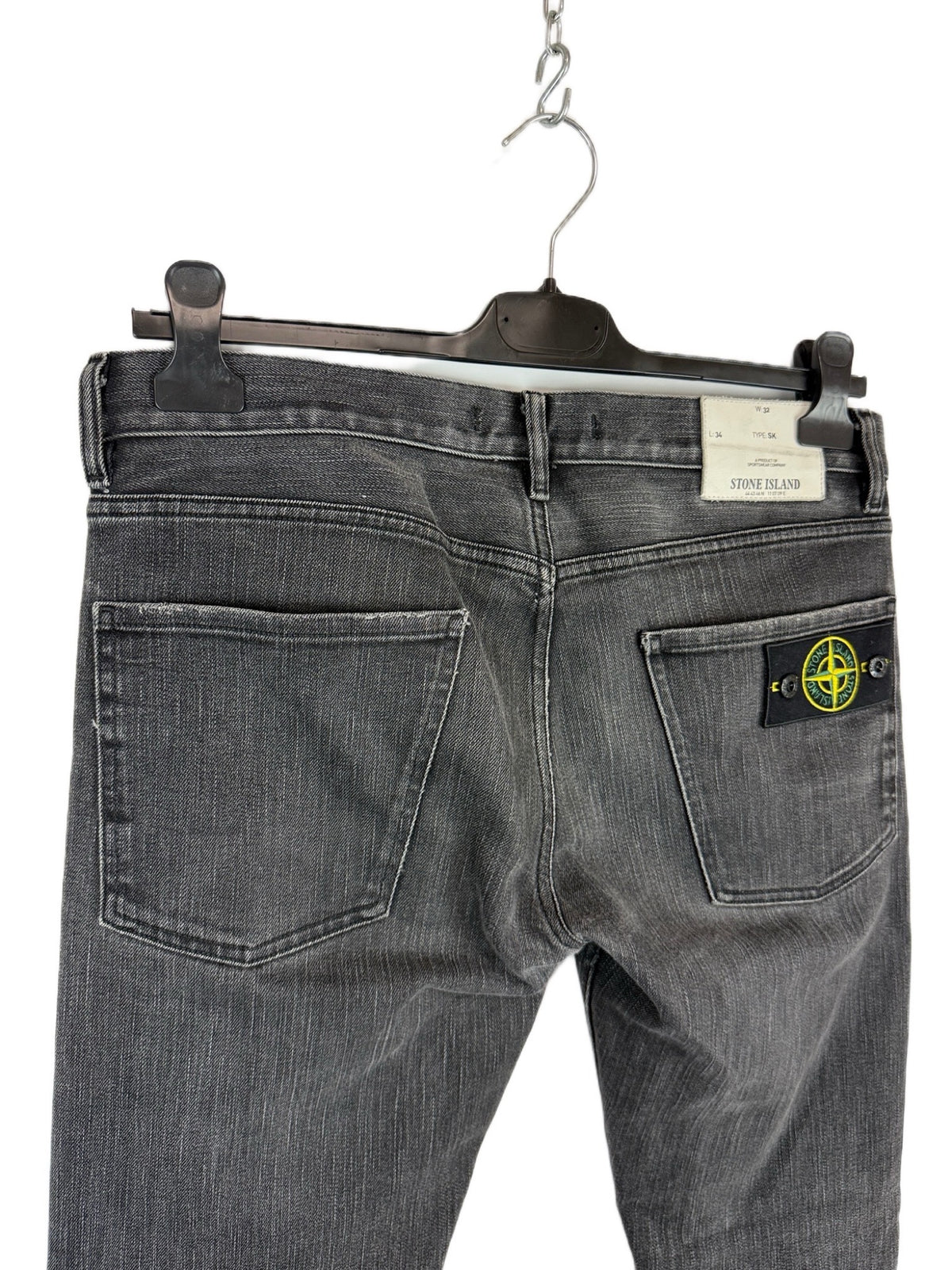 Jeans Vintage grigio scuro Stone Island - Taglia W32