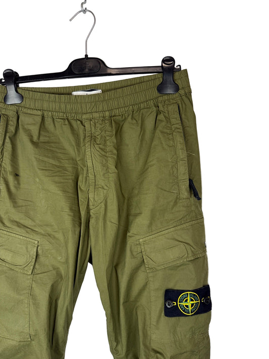 Pantaloni cargo verdi Stone Island - Taglia W31