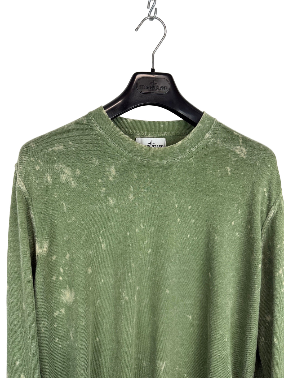 Green tie-dye Stone Island sweater - Size XL