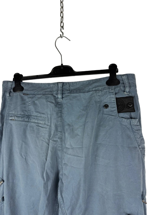 Pantaloni cargo azzurri Stone Island - Taglia W32