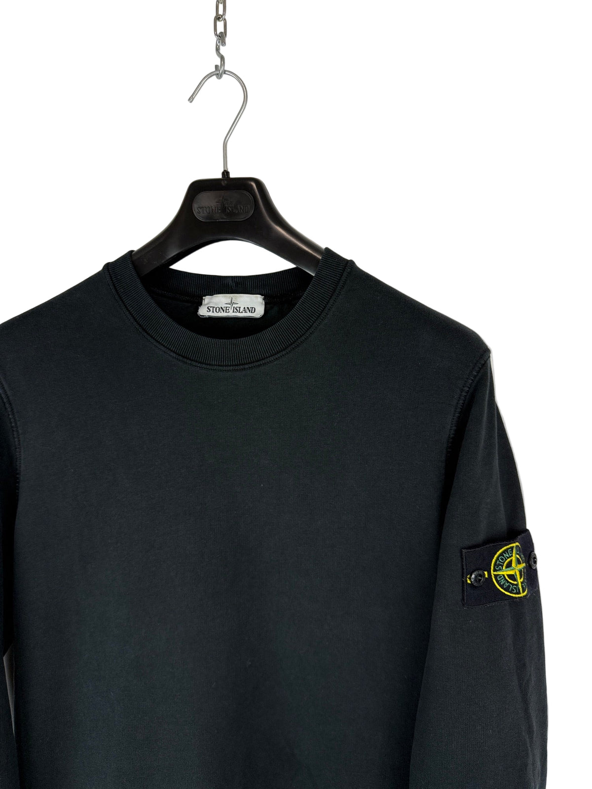 Felpa nera Stone Island - Taglia M