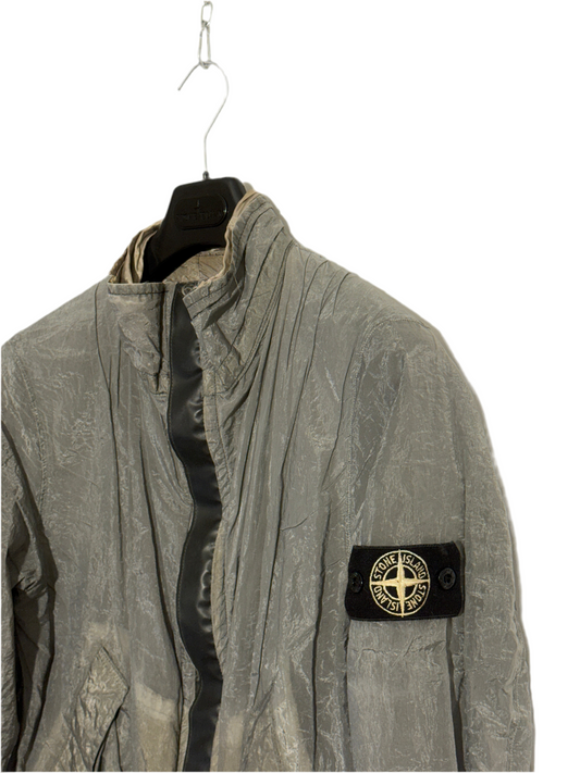 Giacca Vintage “Pure Metal Shell” del 2000 in Nylon metal Stone Island - Taglia M